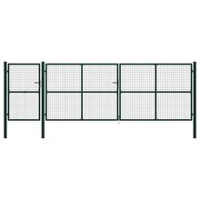 Tuinpoort Staal 500 x 150 cm Groen