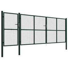 Tuinpoort Staal 500 x 150 cm Groen