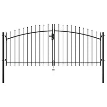 Hekpoort Dubbele Deur Met Speren Bovenkant 300X150 Cm 300 x 150 cm