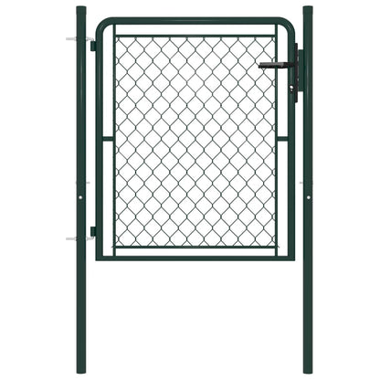 Poort 100X100 Cm Staal Groen