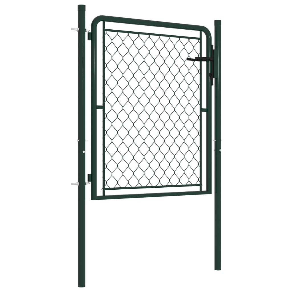 Poort 100X100 Cm Staal Groen