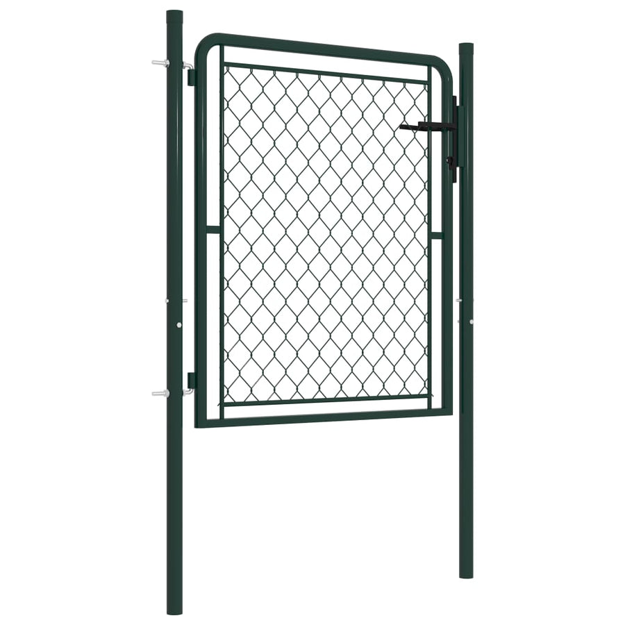 Poort 100X100 Cm Staal Groen