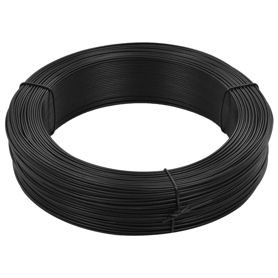 Hekbinddraad 250 M 0,9/1,4 Mm Staal Zwartachtig Groen