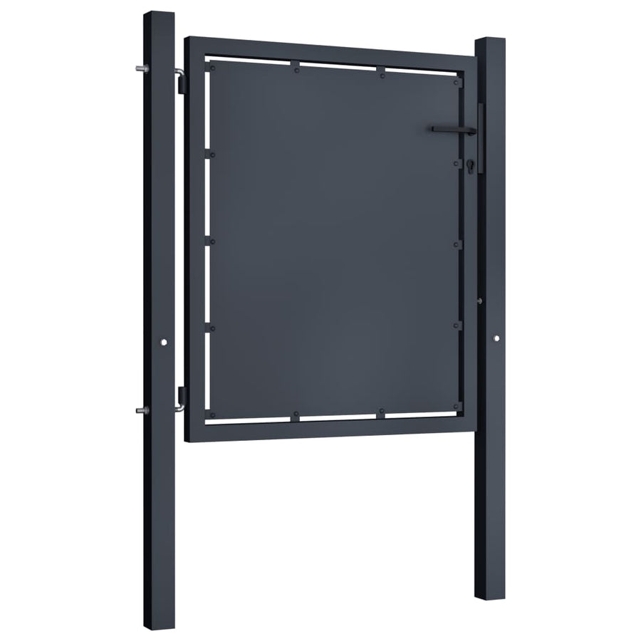 Poort Staal Antraciet 100 x 75 cm