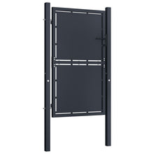 Poort 100x150 cm staal antraciet 100 x 150 cm
