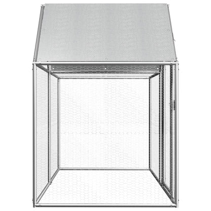 Kippenren 2X1X1,5 M Gegalvaniseerd Staal 2 x 1 x 1.5 m
