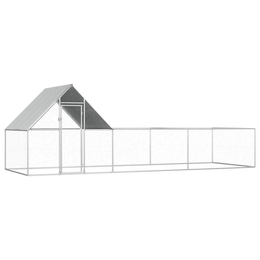 Kippenren 2X1X1,5 M Gegalvaniseerd Staal