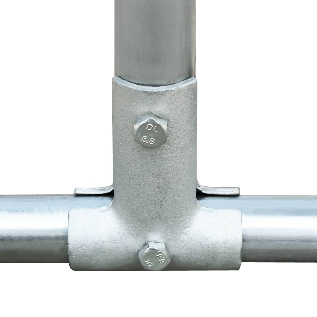 Kippenren 5x1x1,5 m gegalvaniseerd staal 5 x 1 x 1,5 m