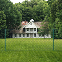 Draadgaashek Met Palen 25X0,75 M Staal Groen 25 mm