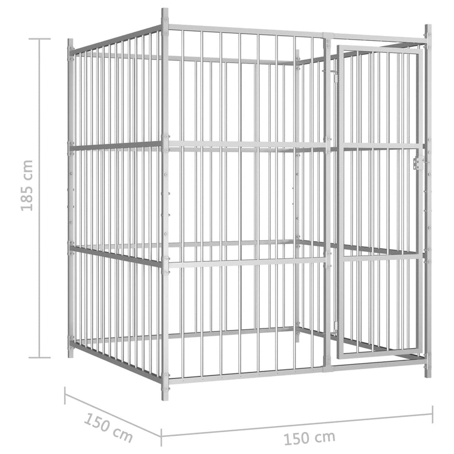 Hondenkennel Voor Buiten 150 x 150 x 185 cm