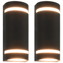 Buitenwandlampen 35 W Halfrond Zwart 2