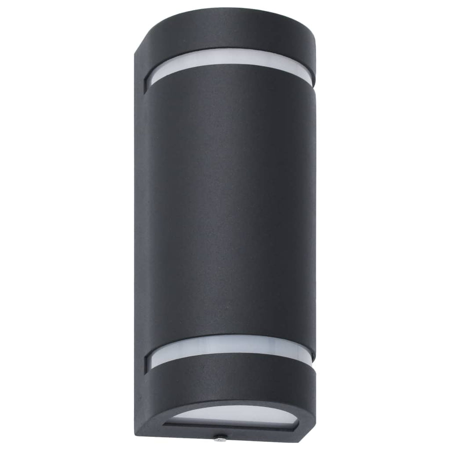 Buitenwandlampen 35 W Halfrond Zwart 2