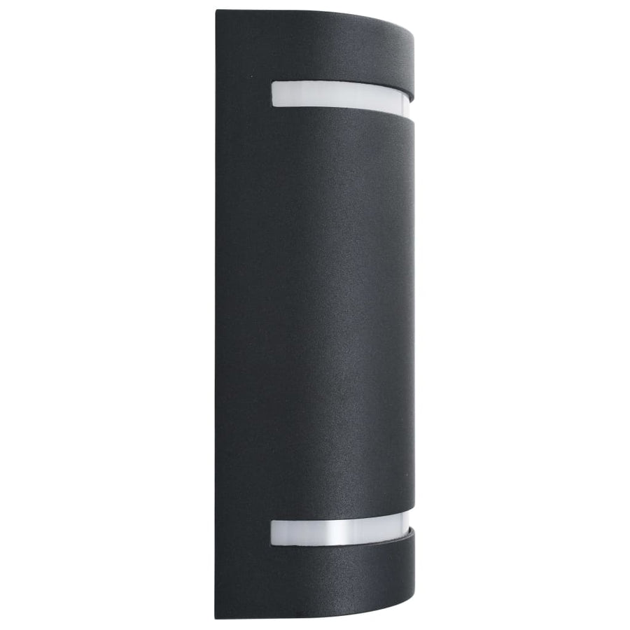 Buitenwandlampen 35 W Halfrond Zwart 2