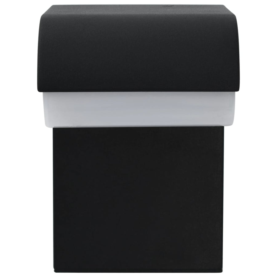 Led-Buitenwandlamp 9 W Ovaal Zwart
