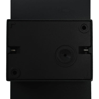 Led-Buitenwandlamp 9 W Ovaal Zwart