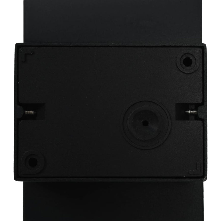 Led-Buitenwandlamp 9 W Ovaal Zwart