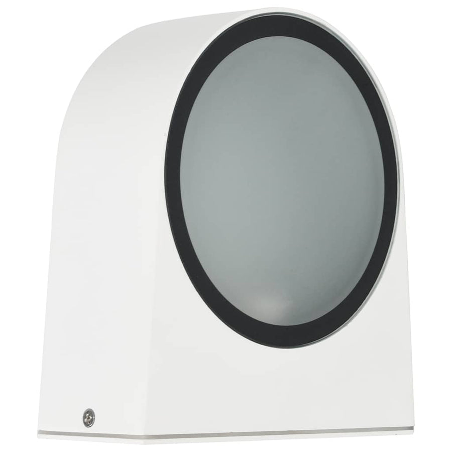 Buitenwandlampen 2 St 11 W Rond Wit