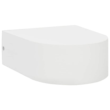 Buitenwandlampen 2 St 11 W Rond Wit