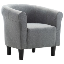 Fauteuil Stof 1 Lichtgrijs