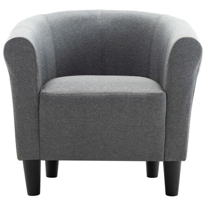 Fauteuil Stof 1 Lichtgrijs