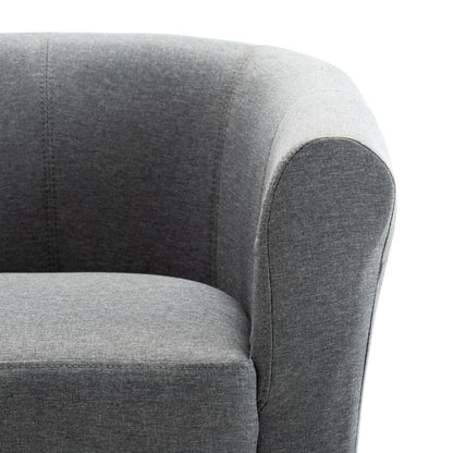 Fauteuil Stof 1 Lichtgrijs