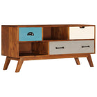 Tv-meubel 110x35x50 cm massief acaciahout