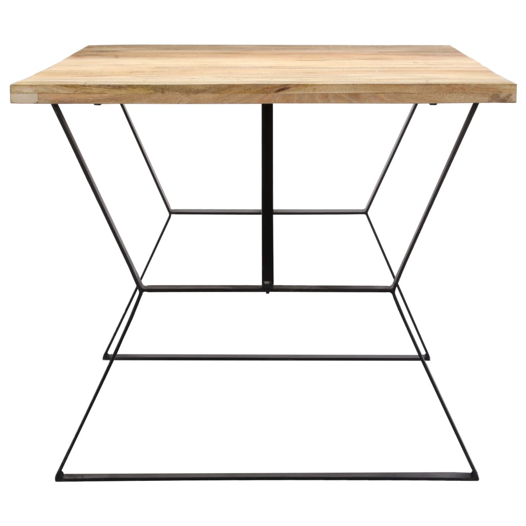 Eettafel 180x90x76 cm massief mangohout