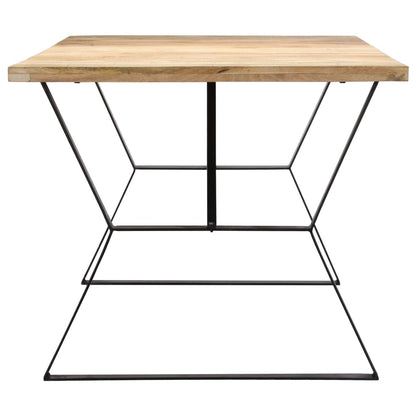 Eettafel 180x90x76 cm massief mangohout