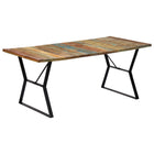 Eettafel 180x90x76 cm massief gerecycled hout
