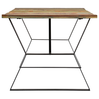 Eettafel 180x90x76 cm massief gerecycled hout