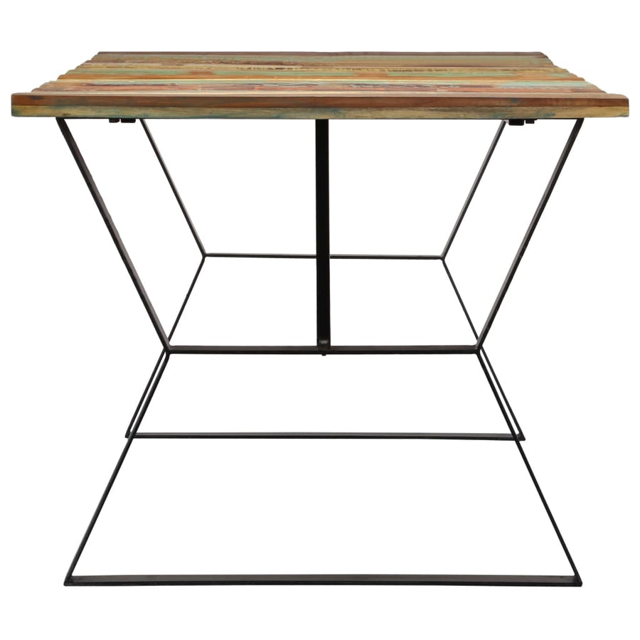Eettafel 180x90x76 cm massief gerecycled hout