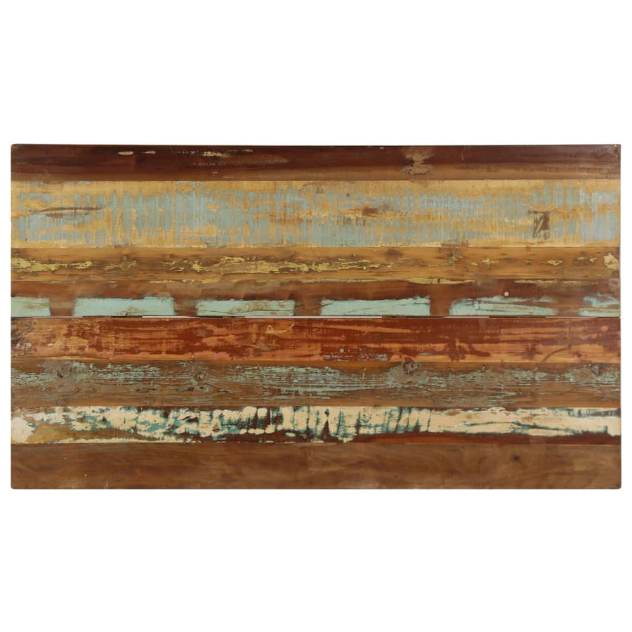 Eettafel 140x80x76 cm massief gerecycled hout