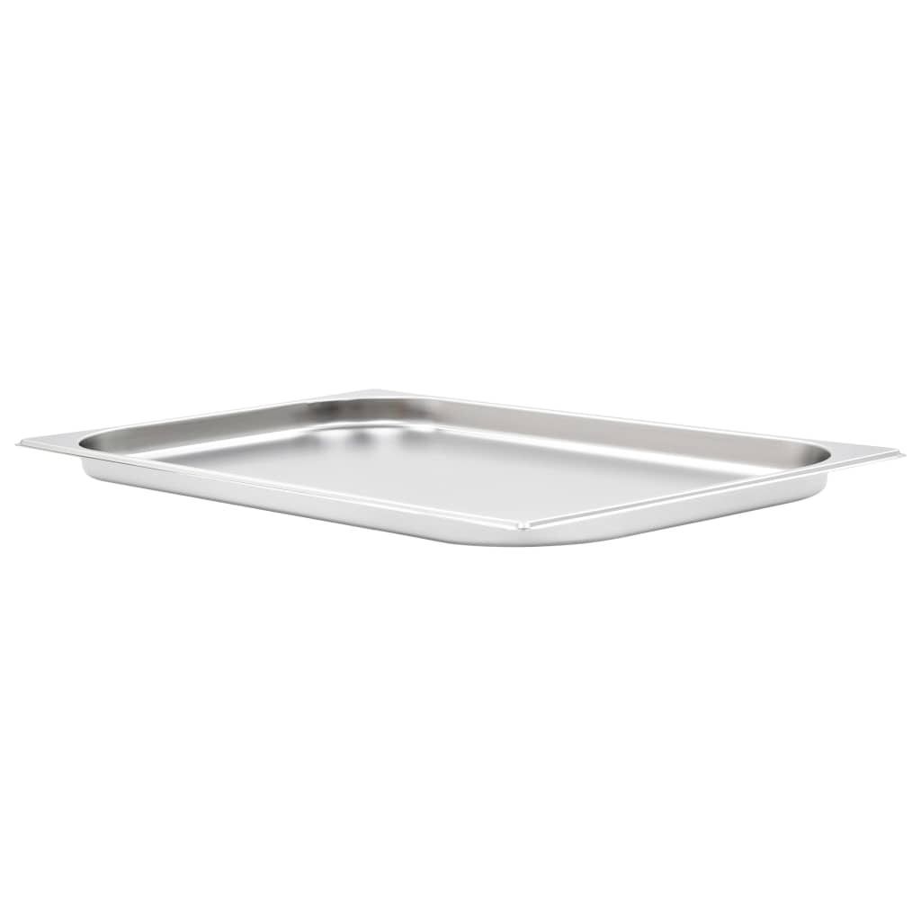 Gastronormbakken 4 St Gn 1/1 20 Mm Roestvrij Staal 530 x 325 x 20 mm