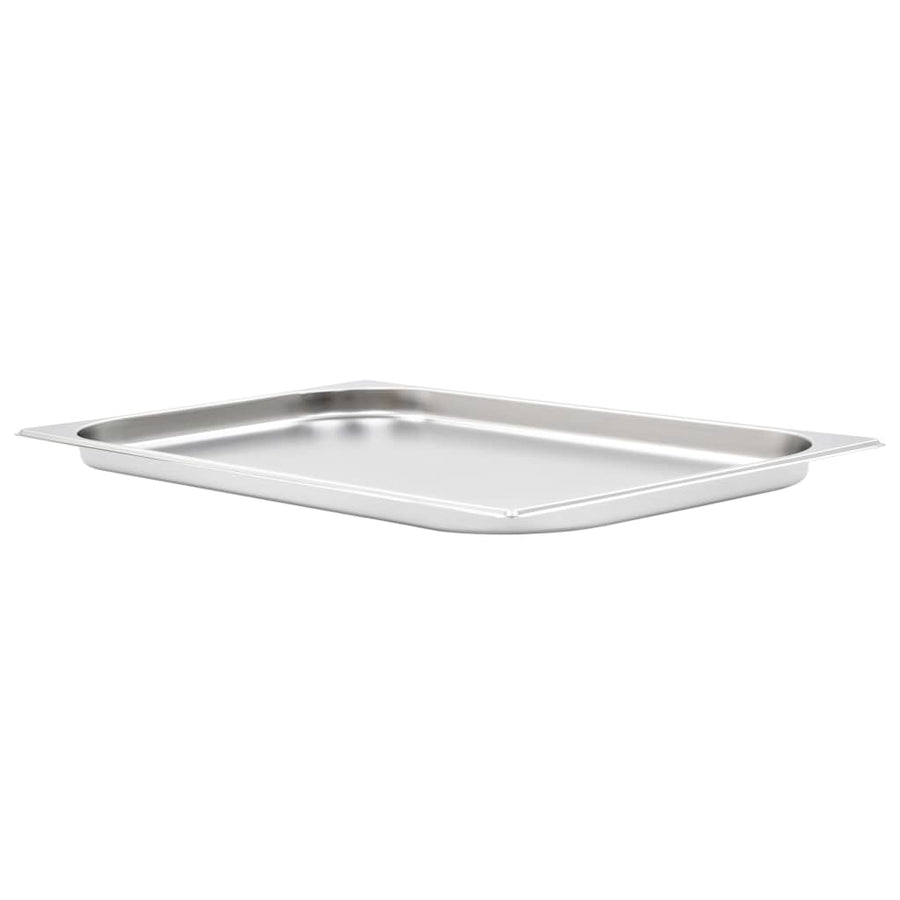 Gastronormbakken 4 St Gn 1/1 20 Mm Roestvrij Staal 530 x 325 x 20 mm