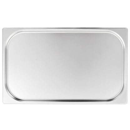 Gastronormbakken 4 St Gn 1/1 20 Mm Roestvrij Staal 530 x 325 x 20 mm