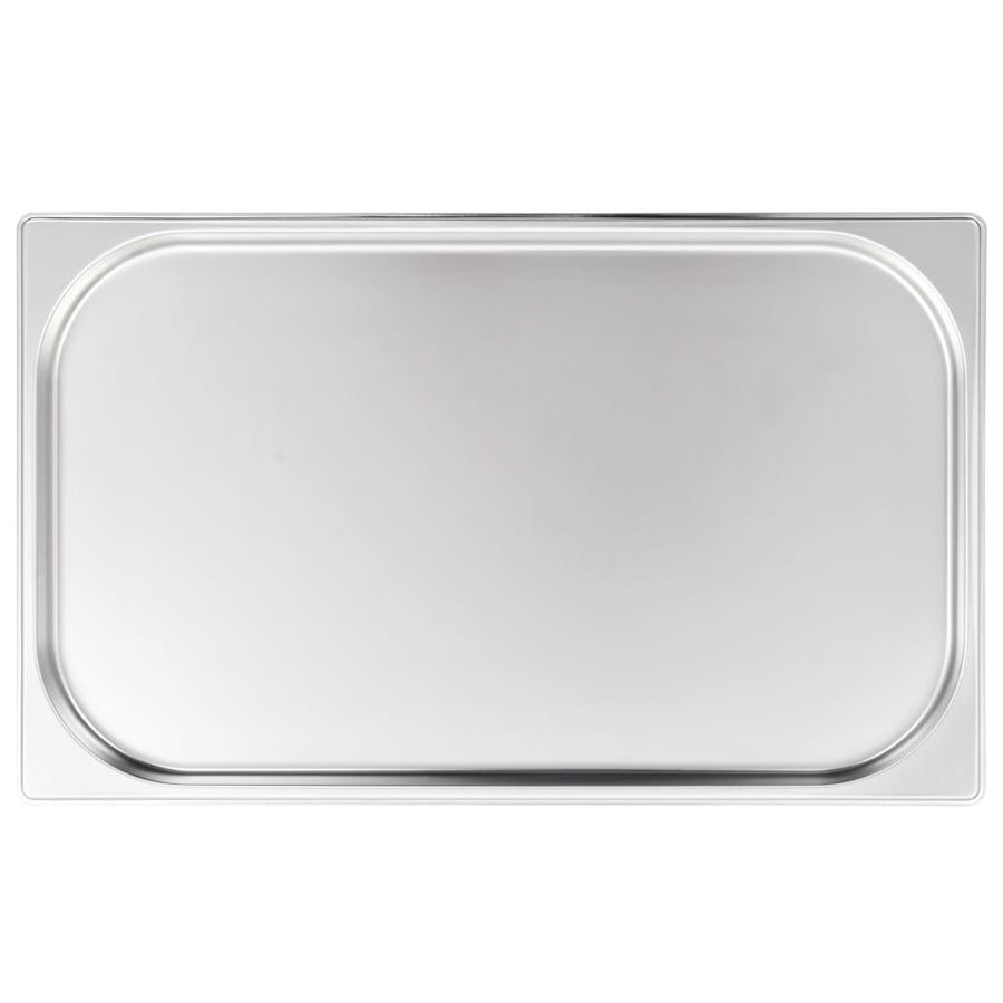 Gastronormbakken 4 St Gn 1/1 20 Mm Roestvrij Staal 530 x 325 x 20 mm