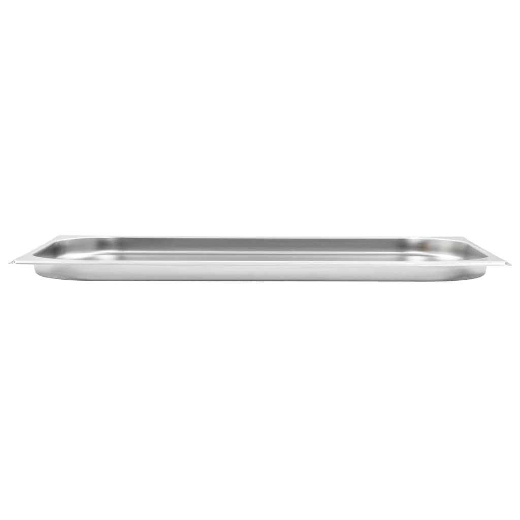 Gastronormbakken 4 St Gn 1/1 20 Mm Roestvrij Staal 530 x 325 x 20 mm