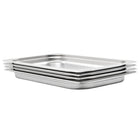 Gastronormbak 1/1 40 mm roestvrij staal 4 stuks