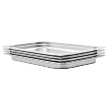 Gastronormbakken 4 St Gn 1/1 40 Mm Roestvrij Staal 530 x 325 x 40 mm