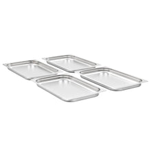 Gastronormbakken 4 St Gn 1/1 40 Mm Roestvrij Staal 530 x 325 x 40 mm
