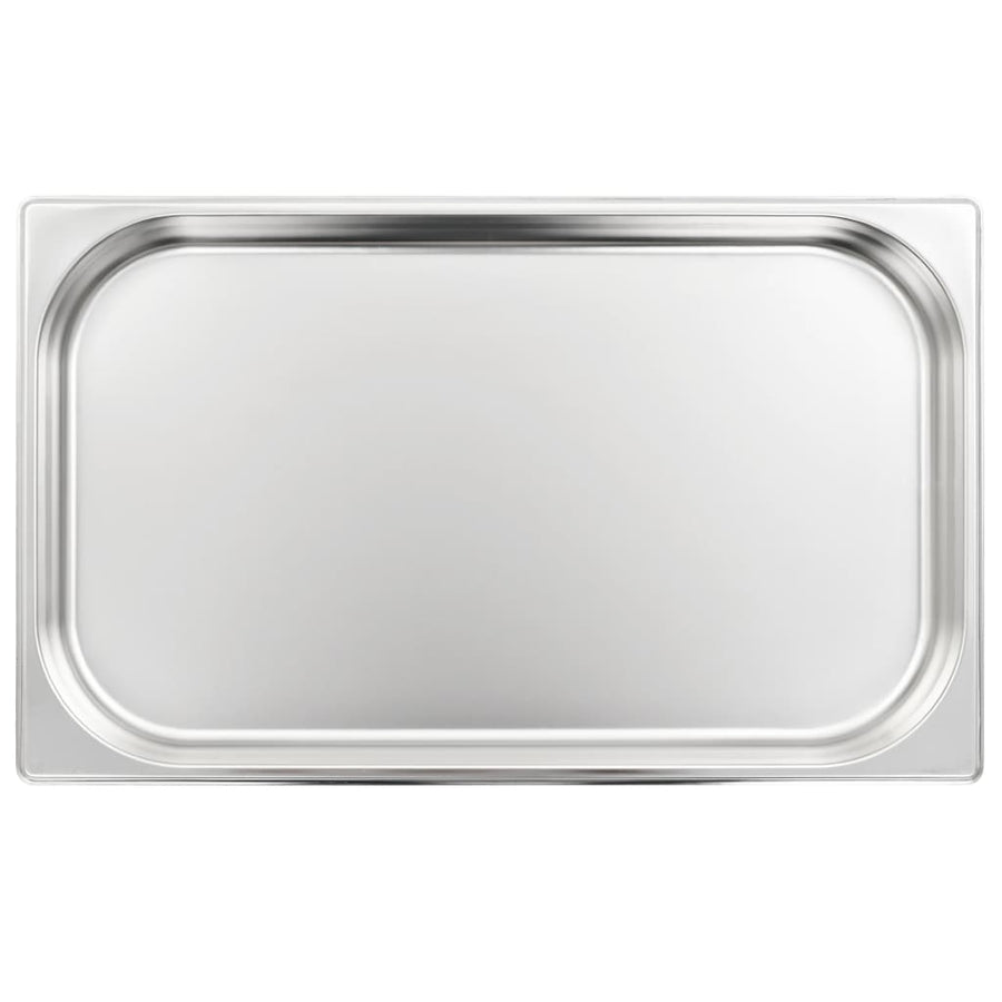 Gastronormbakken 4 St Gn 1/1 40 Mm Roestvrij Staal 530 x 325 x 40 mm