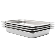 Gastronormbakken 4 St Gn 1/1 65 Mm Roestvrij Staal 530 x 325 x 65 mm