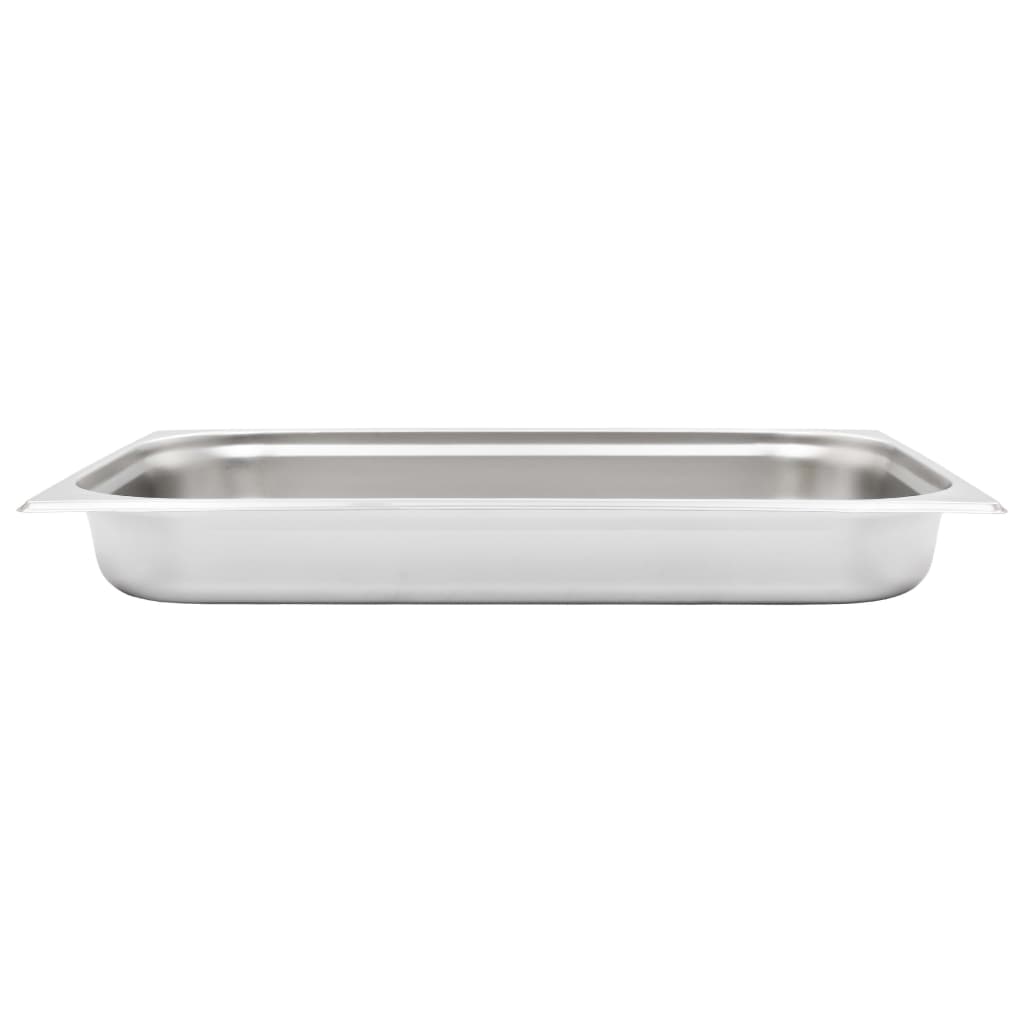 Gastronormbakken 4 St Gn 1/1 65 Mm Roestvrij Staal 530 x 325 x 65 mm