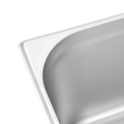 Gastronormbakken 2 St Gn 1/1 200 Mm Roestvrij Staal 530 x 325 x 200 mm