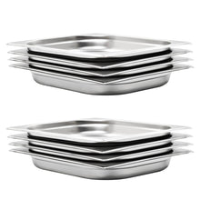 Gastronormbakken 8 St Gn 1/2 40 Mm Roestvrij Staal 325 x 265 x 40 mm