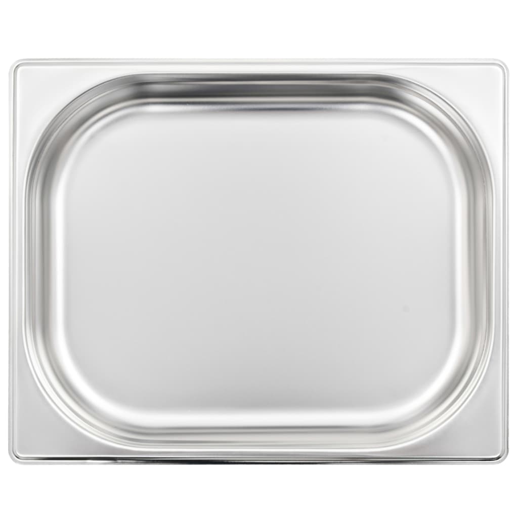 Gastronormbakken 8 St Gn 1/2 40 Mm Roestvrij Staal 325 x 265 x 40 mm