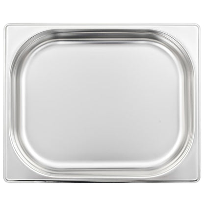 Gastronormbakken 8 St Gn 1/2 40 Mm Roestvrij Staal 325 x 265 x 40 mm