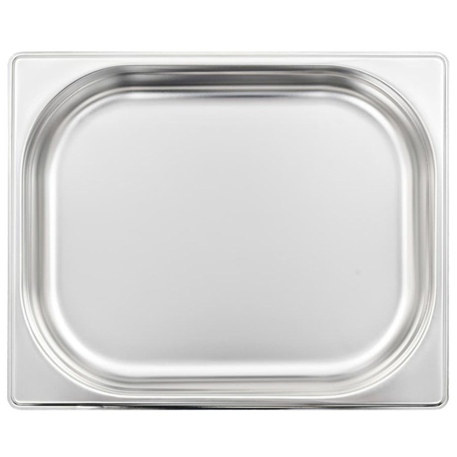 Gastronormbakken 8 St Gn 1/2 40 Mm Roestvrij Staal 325 x 265 x 40 mm