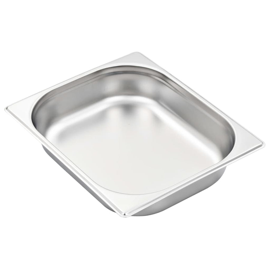 Gastronormbakken 4 St Gn 1/2 65 Mm Roestvrij Staal 325 x 265 x 65 mm