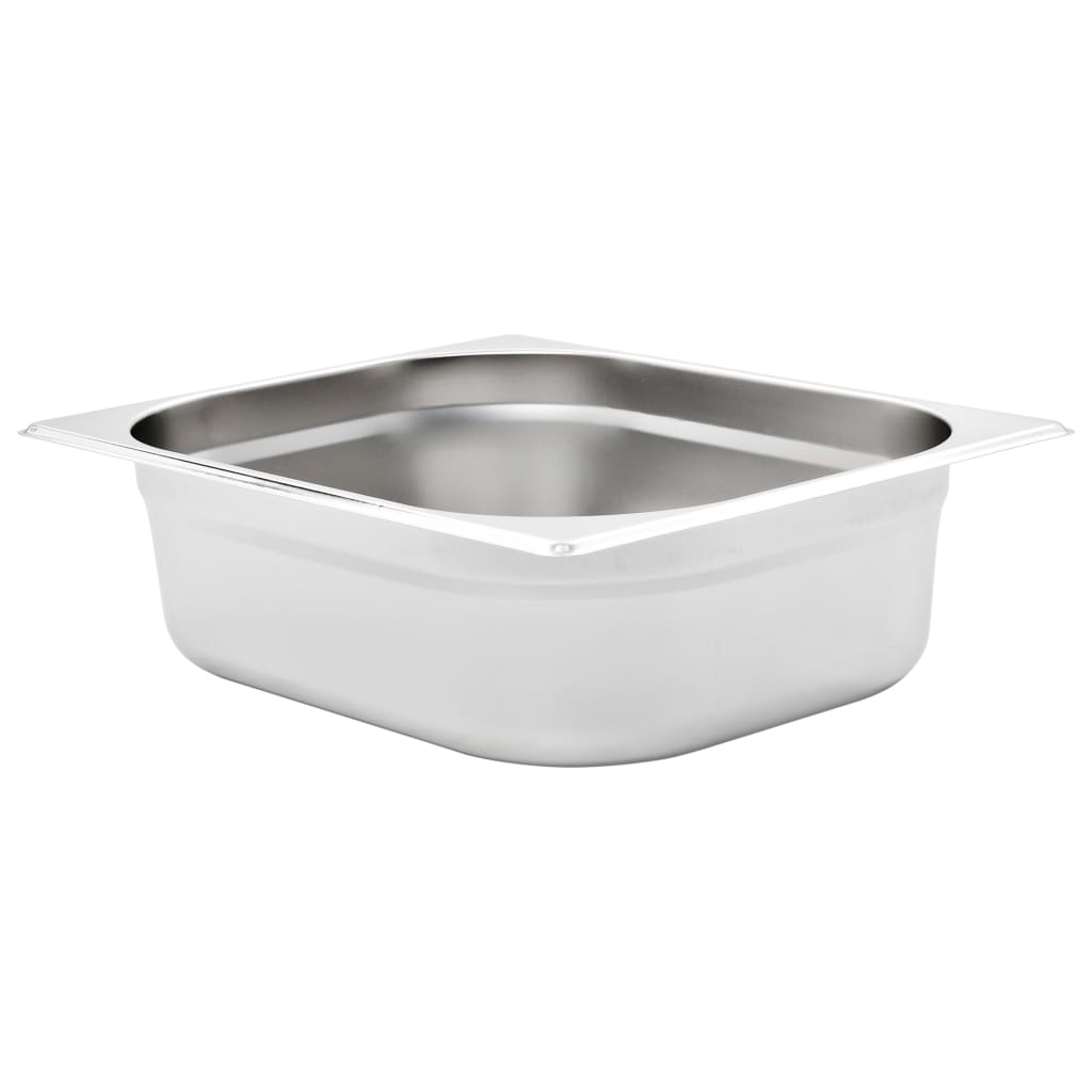 Gastronormbakken 4 St Gn 1/2 100 Mm Roestvrij Staal 325 x 265 x 100 mm